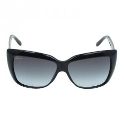 مملوكة مسبقًا Gucci Black Square D28PT Sunglasses