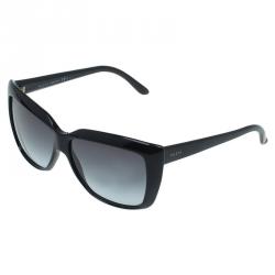 مملوكة مسبقًا Gucci Black Square D28PT Sunglasses