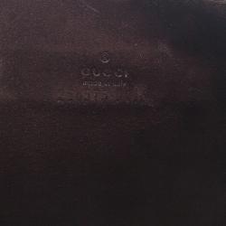 Gucci Brown Guccissima Canvas and Leather iPad Cover
