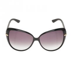 مملوكة مسبقًا نظارة شمسية غوتشي GG عين قطة كبيرة سوداء