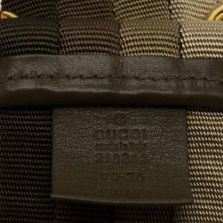 مملوكة مسبقًا حزام غوتشي كانفاس متعدد الألوان 90 سم