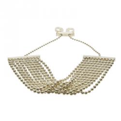 Pre Owned سوار غوتشي فضة خرز طبقات