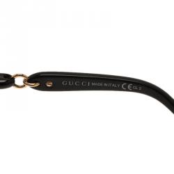 مملوكة مسبقًا Gucci Black GG4203/S Aviators