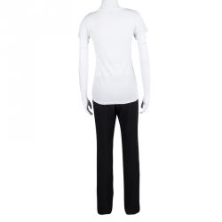 Gucci Black Wool Tailored Formal Trousers M