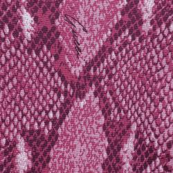 مملوكة مسبقًا Gucci Pink Snake Print Top S