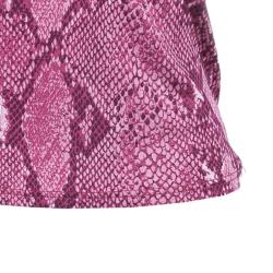 مملوكة مسبقًا Gucci Pink Snake Print Top S