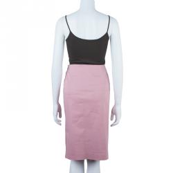 Pre Owned Gucci Pink Skirt S