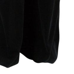 Pre Owned Gucci Black Velvet Flare Pants S