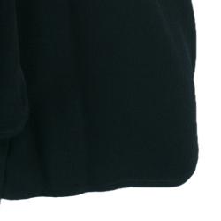 Pre Owned توب غوتشي بأزرار حرير أسود S