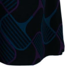 Gucci Abstract Print Full Sleeve Dress M