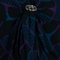 Gucci Abstract Print Full Sleeve Dress M