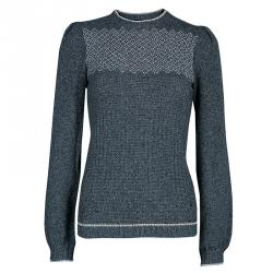 Pre Owned Gucci Grey Knit Jumper XS