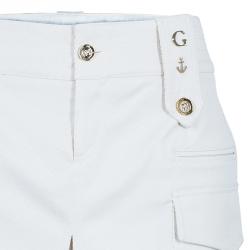Pre Owned Gucci Cream Two Pocket Skirt M