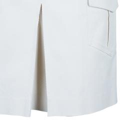 Pre Owned Gucci Cream Two Pocket Skirt M