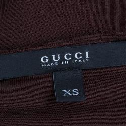 Gucci Brown Halterneck Top XS