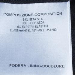 Pre Owned Gucci Black Halterneck Top S