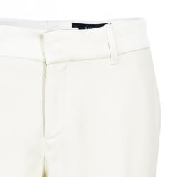 Pre Owned Gucci Cream Tailored Trousers M