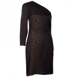 مملوكة مسبقًا فستان غوتشي أخضر بكتف واحد M