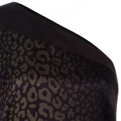 مملوكة مسبقًا فستان غوتشي أخضر بكتف واحد M