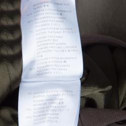 Gucci Olive Green Belted Blazer XS