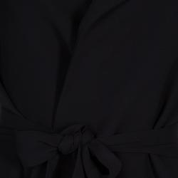 Gucci Black Belted Blazer L