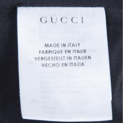 Gucci Black Belted Blazer L