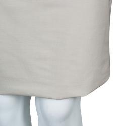 مملوكة مسبقًا فستان غوتشي بيج بلا أكمام M