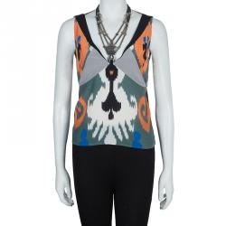 مملوكة مسبقًا Gucci Multicolor Sleeveless Top S