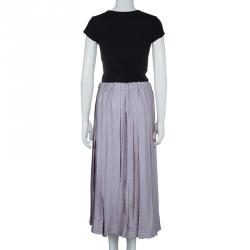 Gucci Lavender Pleated Skirt S
