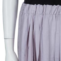 Gucci Lavender Pleated Skirt S