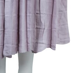 Gucci Lavender Pleated Skirt S