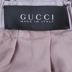 Gucci Lavender Pleated Skirt S
