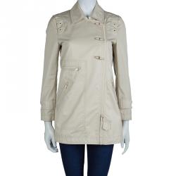 Gucci Beige Toggle Button Jacket S
