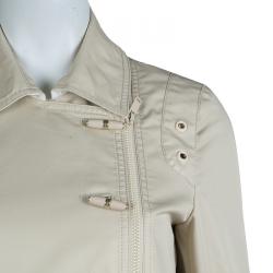 Gucci Beige Toggle Button Jacket S
