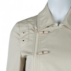 Gucci Beige Toggle Button Jacket S