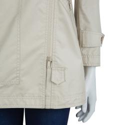 Gucci Beige Toggle Button Jacket S