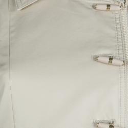 Gucci Beige Toggle Button Jacket S