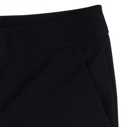 Gucci Black Frill Hem Trousers S