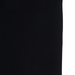 Gucci Black Frill Hem Trousers S