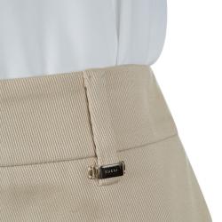 Pre Owned Gucci Beige Corduroy Skirt S