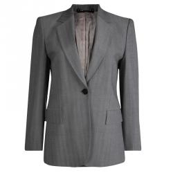 Gucci Grey Cotton Blazer M