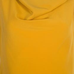 مملوكة مسبقًا توب غوتشي بلا أكمام أصفر S