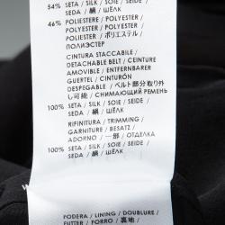 مملوكة مسبقًا Gucci Multicolor Patterned Jacquard Belted Halter Maxi Dress S