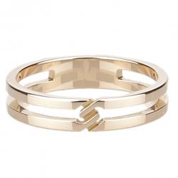Gucci Infinity Rose Gold Ring Size 52