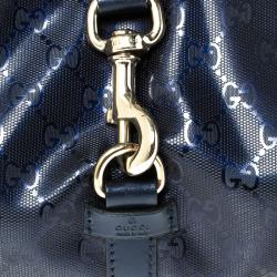 مملوكة مسبقًا Gucci Purple Imprime Canvas Jackie O Shoulder Bag