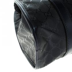 مملوكة مسبقًا Gucci Purple Imprime Canvas Jackie O Shoulder Bag