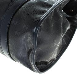 مملوكة مسبقًا Gucci Purple Imprime Canvas Jackie O Shoulder Bag