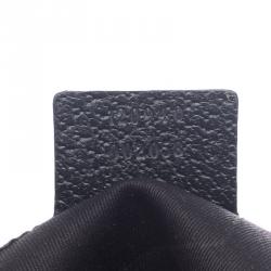 Pre Owned Gucci Black GG Canvas Nailbit Pochette