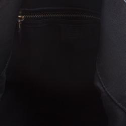 Pre Owned Gucci Black GG Canvas Large Indy Top Handle Bag