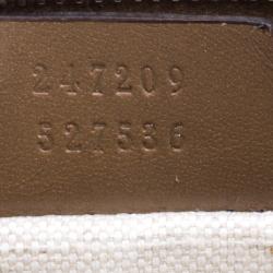 Pre Owned حقيبة يد غوتشي كرافت متوسطة كانفاس GG بيج